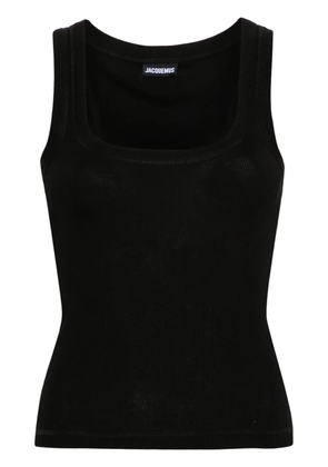 Jacquemus Le Debardeur ribbed tank top - Black