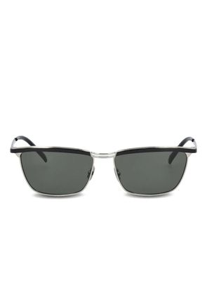 Saint Laurent Eyewear rectangle-frame sunglasses - Silver
