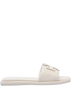 Tory Burch Double T sandals - White