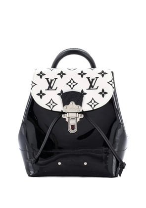 Louis Vuitton Pre-Owned Hot Springs Vernis with Monogram Canvas backpack - Black