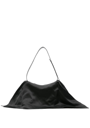 Bao Bao Issey Miyake Enveloping Square satin shoulder bag - Black