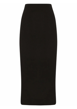 Dolce & Gabbana virgin wool pencil skirt - Black