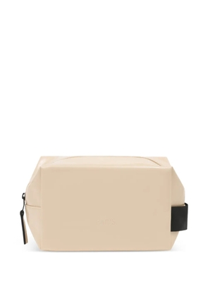 Rains small zip-fastening make up bag - Neutrals
