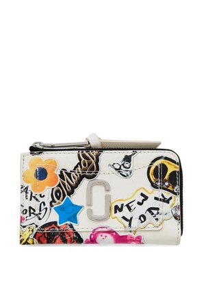 Marc Jacobs The Sticker Utility Snapshot wallet - White