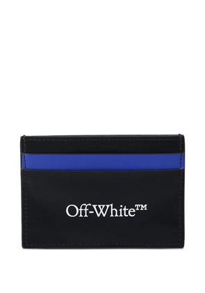 Off-White logo-detail cardholder - Black