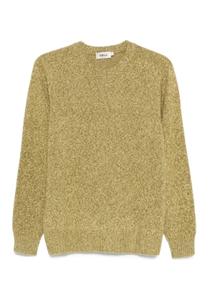 Altea speckled-knit wool sweater - Yellow