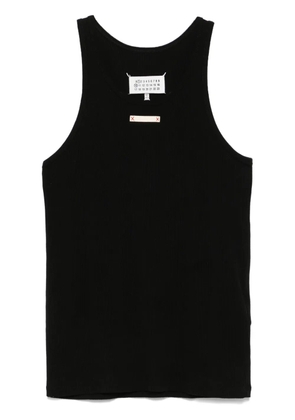 Maison Margiela ribbed-knit top - Black