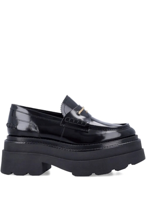 Alexander Wang 75mm Carter platform loafers - Black