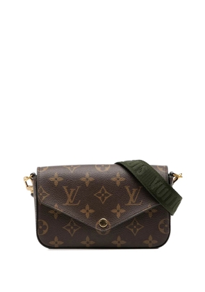 Louis Vuitton Pre-Owned 2021 Monogram Felicie Strap And Go crossbody bag - Brown