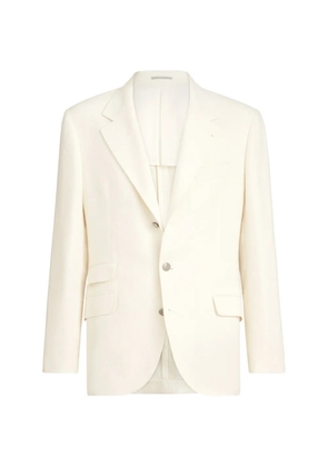 Brunello Cucinelli single-breasted blazer - Neutrals