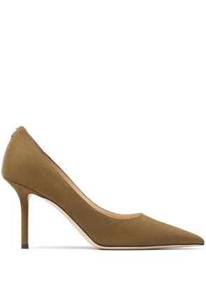 Jimmy Choo Love 85 pointed-toe pumps - Green