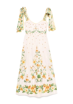 FARM Rio Botanical Beauty midi dress - Pink
