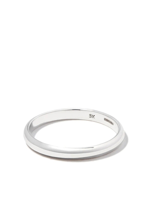 Spinelli Kilcollin 18kt white gold Half Round ring - Silver