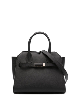 Valextra mini Milano leather tote bag - Black