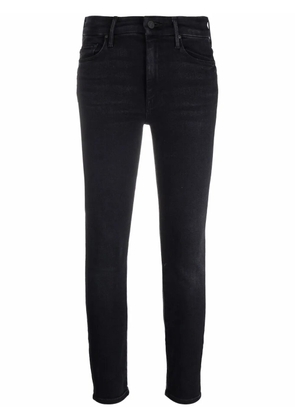 MOTHER high-rise cropped skinny jeans - Blue