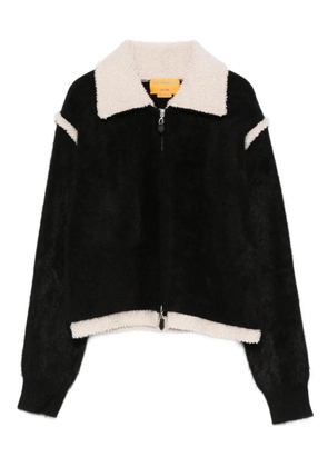 Guest In Residence zip cashmere cardigan - Black