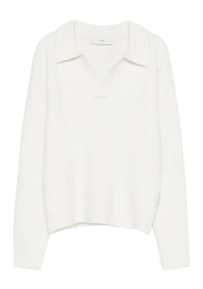 DUNST polo-collar sweater - Neutrals