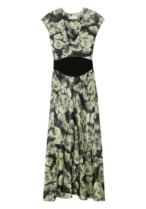 Tory Burch floral-print dress - Green