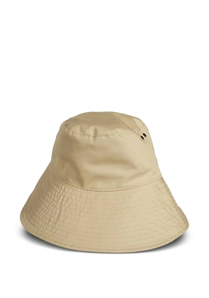 Weekend Max Mara visible-stitching bucket hat - Neutrals