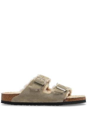 Birkenstock Arizona shearling sandals - Neutrals