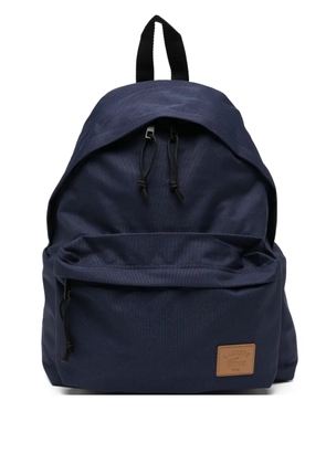 Lacoste logo-patch backpack - Blue