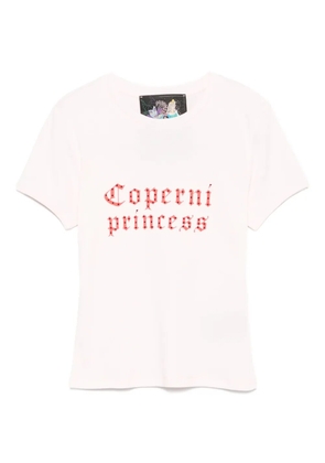 Coperni logo-print t-shirt - Pink