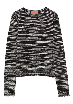 Missoni round-neck sweater - Black