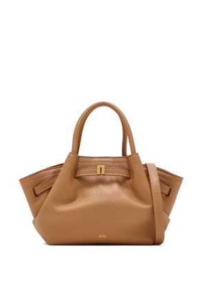 JW Pei Hana handle pebbled tote bag - Brown
