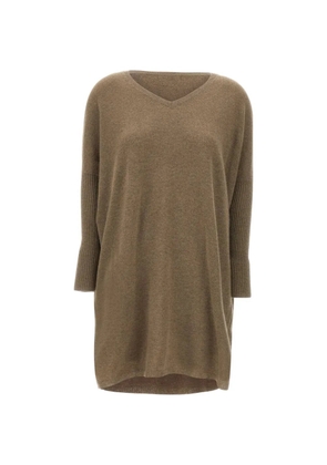 Not Shy Bella V-neck sweater - Green