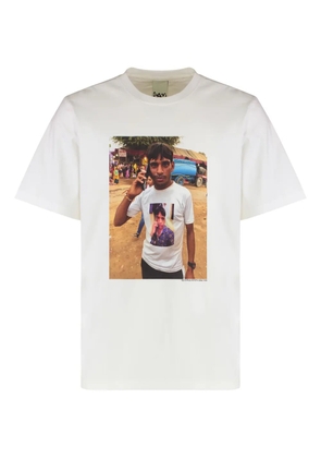 Perks And Mini crew-neck printed T-shirt - White