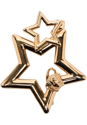 Versace medusa-head star hair clip - Gold