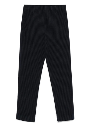 Homme Plissé Issey Miyake plissé trousers - Blue