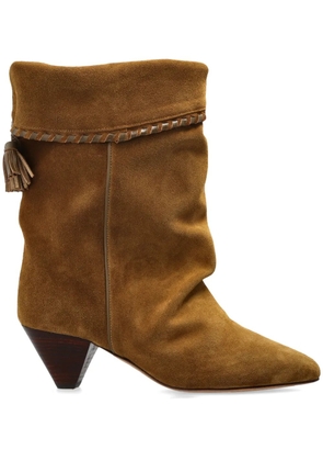 ISABEL MARANT 55mm Dalby boots - Brown