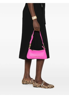 Love Moschino logo-lettering shoulder bag - Pink