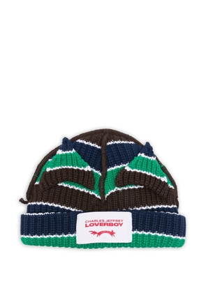 Charles Jeffrey Loverboy Chunky Ears beanie hat - Brown