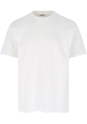 Auralee cotton t-shirt - White