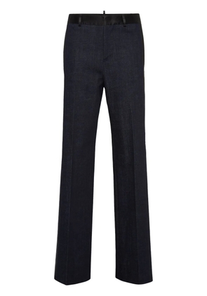DSQUARED2 mid-rise tailored trousers - Blue