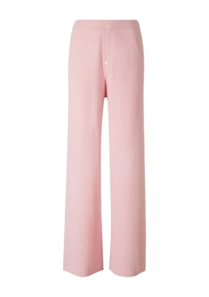 Guest In Residence elastic-waistband knitted trousers - Pink