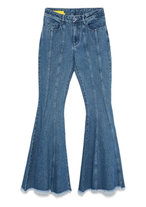 Marques'Almeida Extreme Flare jeans - Blue