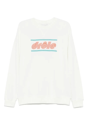 Drôle De Monsieur Le Sweatshirt Piqué Tennis top - White
