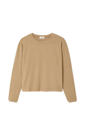 American Vintage Ypawood long-sleeved T-shirt - Neutrals
