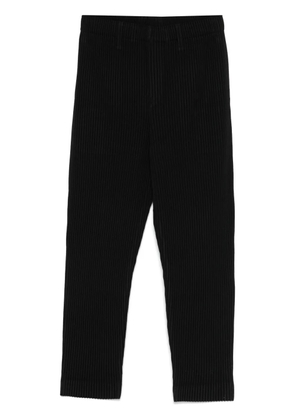 Homme Plissé Issey Miyake plissé trousers - Black