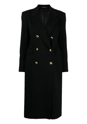 Tagliatore Meryl double-breasted felted coat - Black