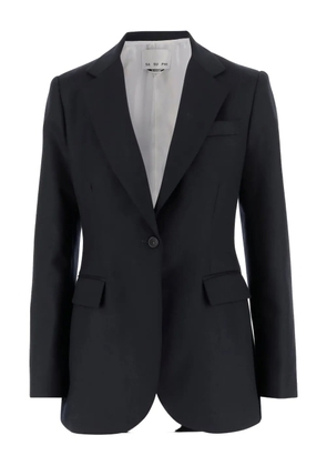 SA SU PHI single-breasted wool blazer - Blue