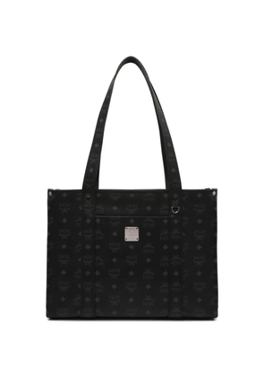 MCM large Aren monogram shoulder bag - Black