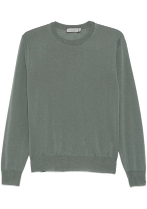 Canali merino sweater - Green