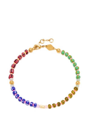 Anni Lu striped beaded bracelet - Gold