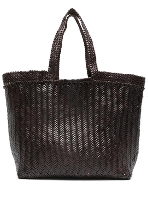 DRAGON DIFFUSION Oversize tote bag - Brown