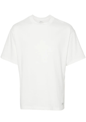Saint Laurent logo-patch T-shirt - White