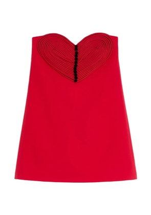 Valentino Garavani embroidered heart mini dress
